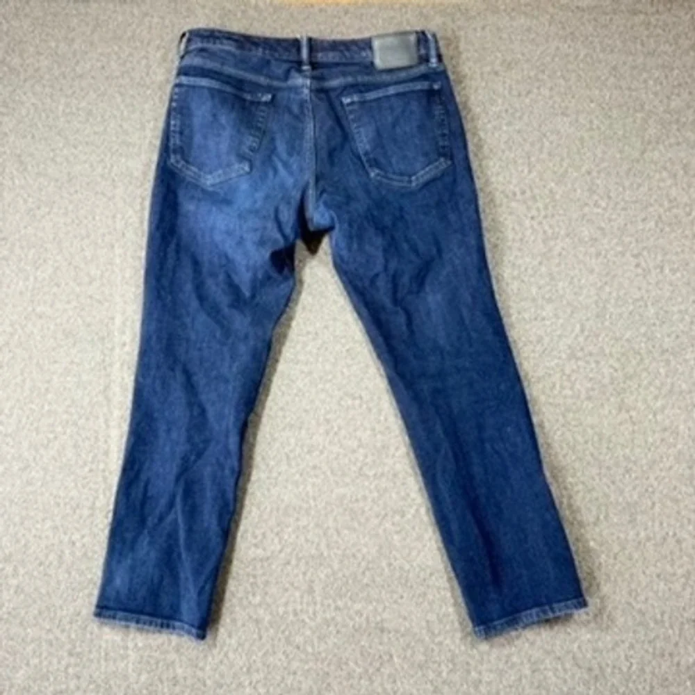 Bonobos Mens Slim Straight Leg Jeans Blue Denim Size 34x28